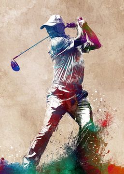 Golf player sport #golf #sport by JBJart Justyna Jaszke