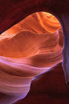 Unterer Antelope Canyon, Page, Arizona von Henk Meijer Photography