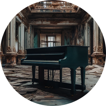 De verlaten piano van Claudia Rotermund