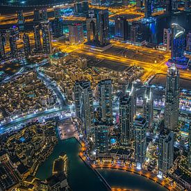 A night in Dubai.... van Peter Korevaar