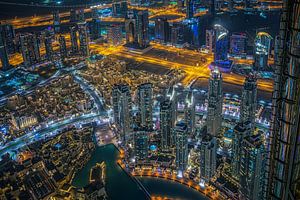 A night in Dubai.... van Peter Korevaar