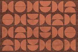 Moderne Skandinavische Bauhaus Abstraktion