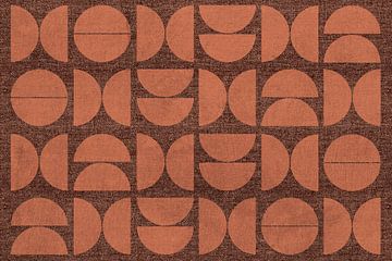 Moderne Skandinavische Bauhaus Abstraktion