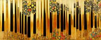 Piano keys in the style of Gustav Klimt by Whale & Sons thumbnail