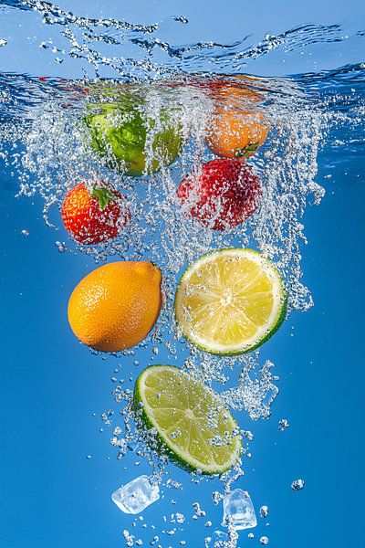 Fresh fruit under water by Imperial Art House