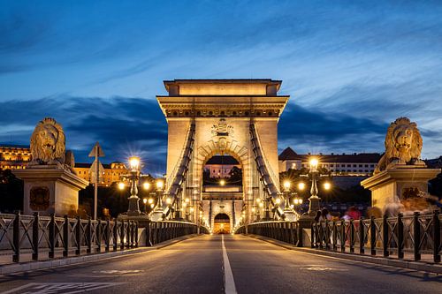 De Kettingbrug over de Donau in Boedapest