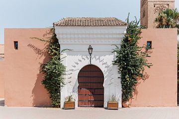 Gate door in Morocco by Yaira Bernabela