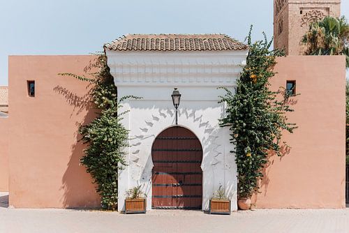 Gate door in Morocco