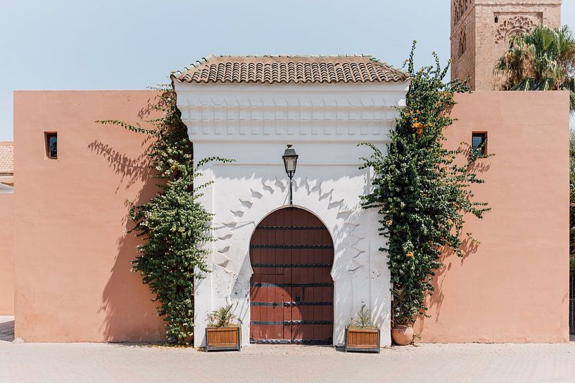 Gate door in Morocco by Yaira Bernabela