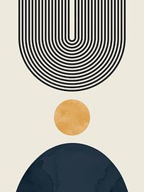 Circles and lines 14 by Vitor Costa