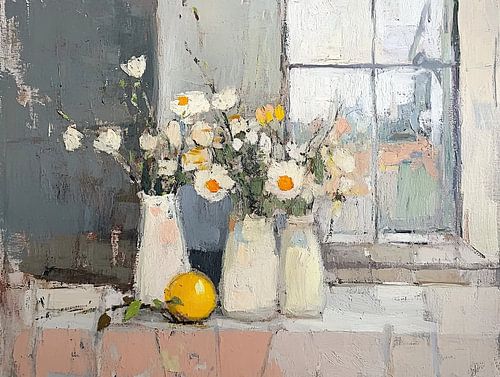 Fenêtre de fleur | Fraîche floraison Lumière du matin