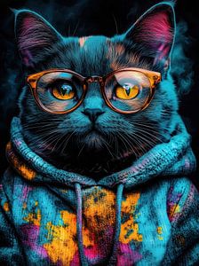 Hipster Cat 8
