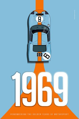 The Golden Year 1969 GT40 No.6
