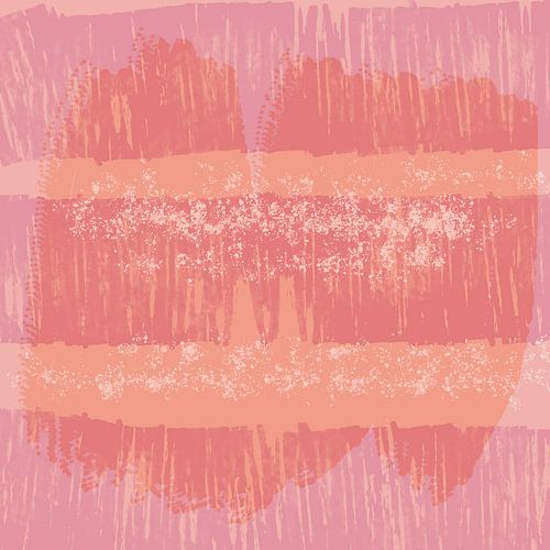 Chromatische Pastel Abstractie: Levendige Pastel Delicatesse