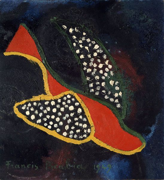 Francis Picabia - Flug aus der Vogelperspektive (1949) von Peter Balan
