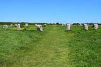Circle of Bronze Age stones in Cornwall