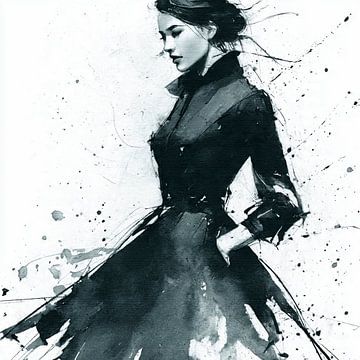 Inked Woman Motion by Nomo.Art