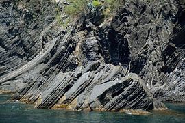 Schön strukturierte Klippen von Frank's Awesome Travels