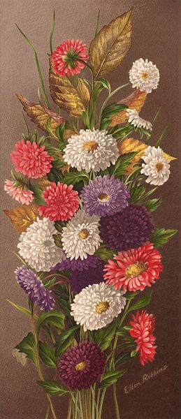Asters, Ellen Robbins by Masterful Masters