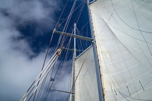 in de zeilen naar de wolken