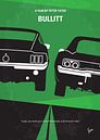 Nr. 214 Mein minimales BULLITT-Filmplakat von Chungkong Art Miniaturansicht