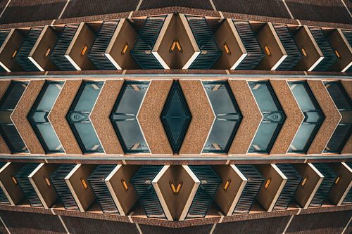 Geometry of an apartment building in Haarlem
