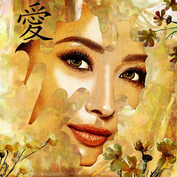 Oriental lady by Igor Reintjens