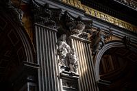Inside St Peter's Basilica