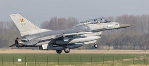 Belgischer General Dynamics F-16B Fighting Falcon. von Jaap van den Berg