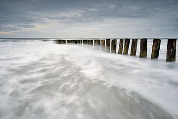 Storm over Zeeland - Beautiful North Sea Coast by Rolf Schnepp