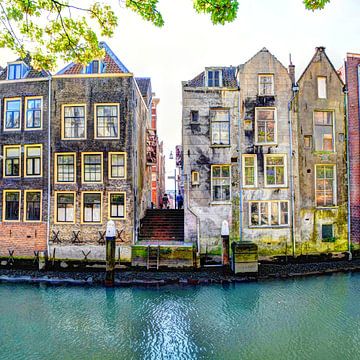 Voorstratshaven Dordrecht Nederland van Hendrik-Jan Kornelis