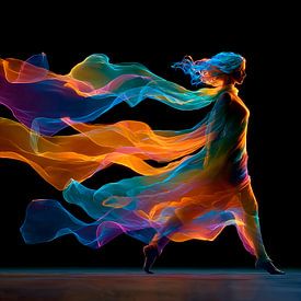 Mouvement dynamique sur Harry Hadders Design