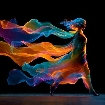 Dynamische Bewegung von Harry Hadders Design