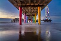 Onder De pier in Scheveningen