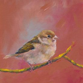 Sparrow meeting part one by Karen Kaspar