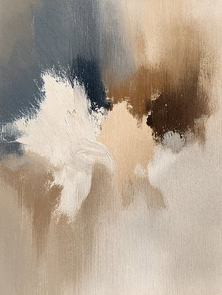 Modern and abstract in Japandi style by Japandi Art Studio