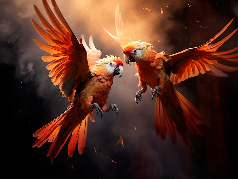Parrot series by Hetty Lamboo