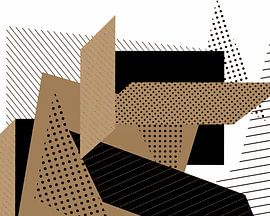 Skandinavische Retro Geometrie V von FRESH Fine Art