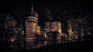 Château Duurstede et tour bourguignonne sur Mart Houtman