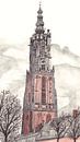 our dear lady tower amersfoort by djcartsupplies thumbnail
