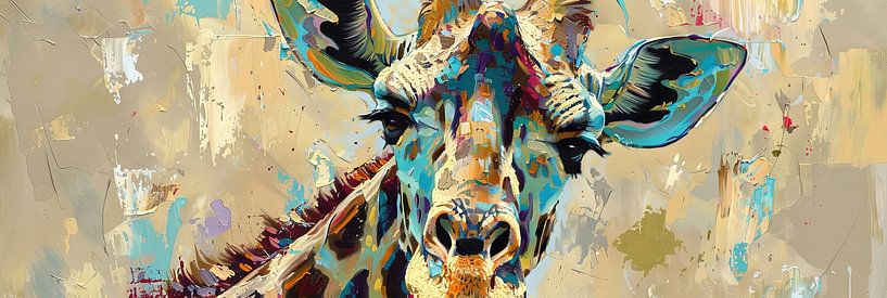 Giraffe by Poster Art Shop