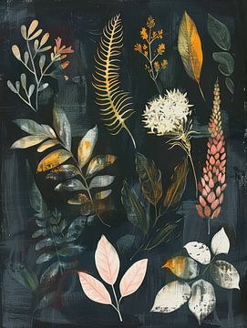 Botanische illustratie van Japandi Art Studio