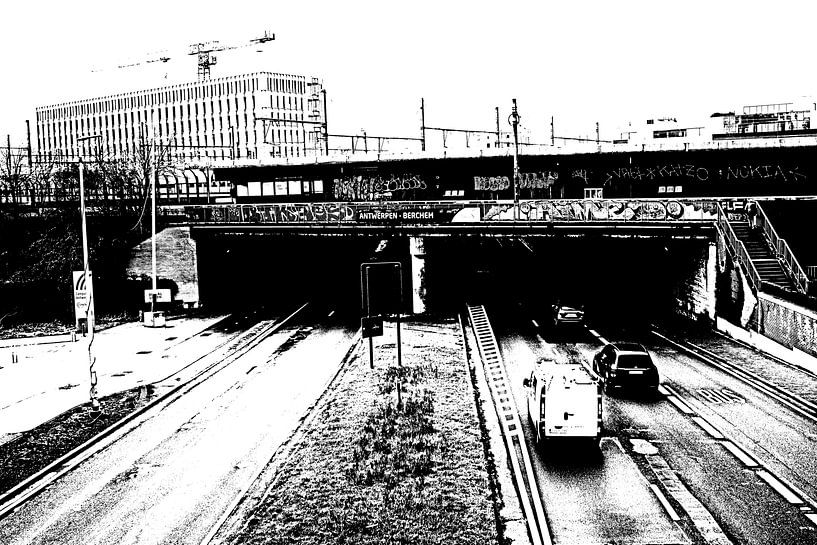viaduc Anvers par Henriette Tischler van Sleen