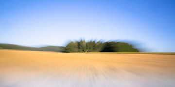 Herbstliche abstrakte Landschaft