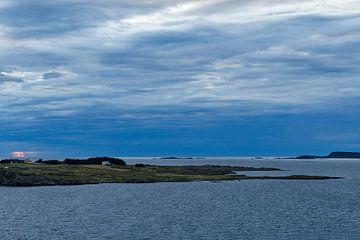 Archipelago and clouds near Stavanger by Anja B. Schäfer