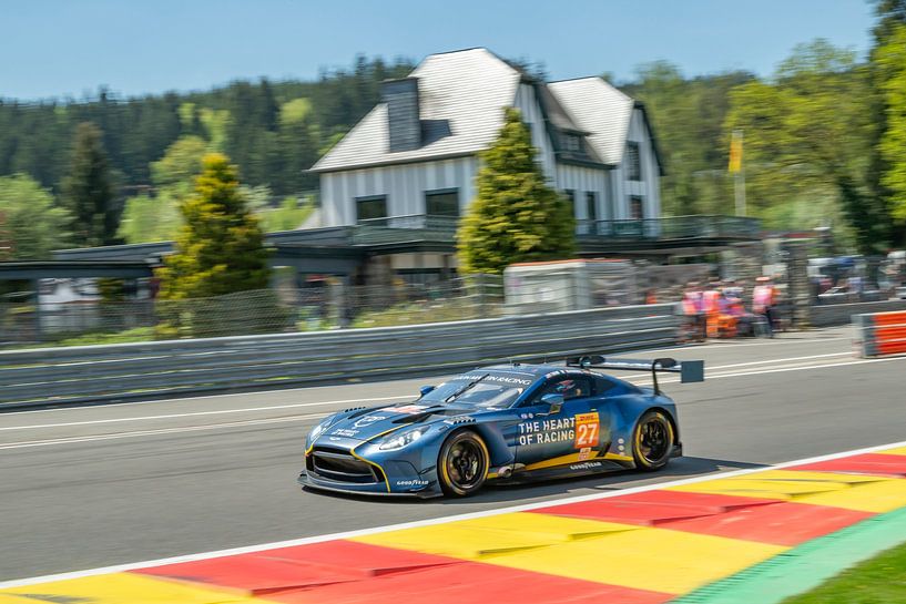 Aston Martin Vantage GT3 op Spa Francorchamps van Sjoerd van der Wal Fotografie