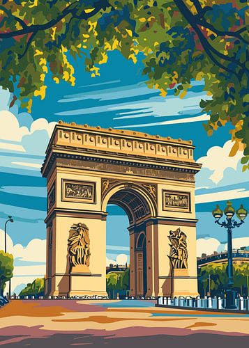 Arc de Triomphe Moments Art