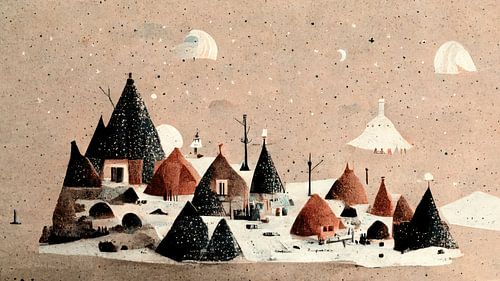 Tiny Winter Village