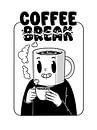 Koffiepauze van Artthree thumbnail