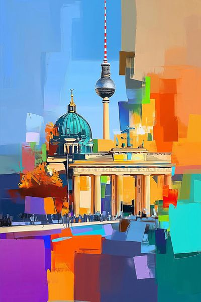 Couleurs de la capitale par ARTemberaubend